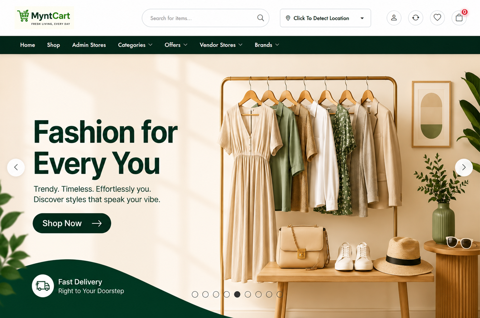 Multivendor E-Commerce Application